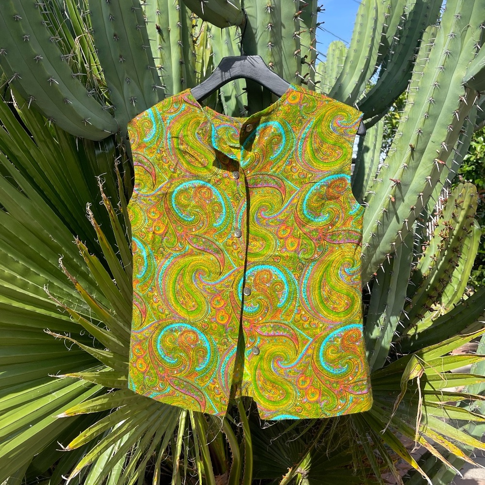 Vintage Psychedelic Vest